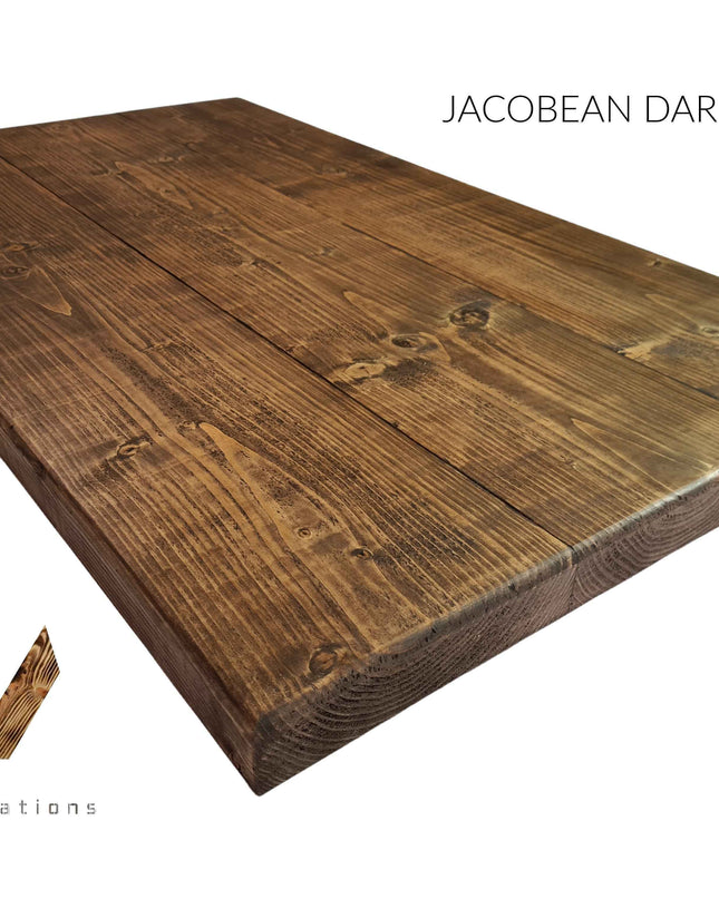 Industrial Dining Table-A Frame  legs-Matt black | UK Made