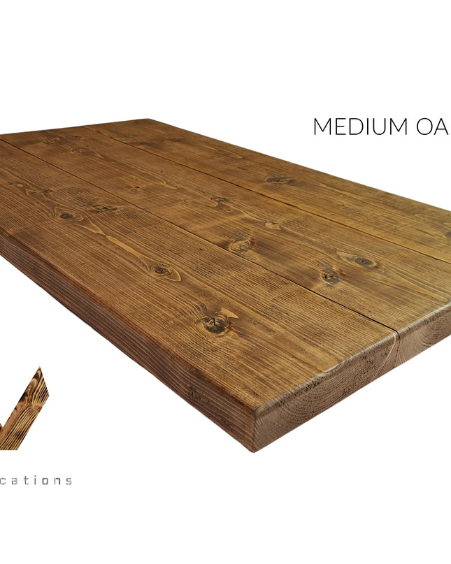 Dining Table with A Frame Matt Black Legs Bespoke Kinga - DK Fabrications