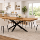 Handmade Dining Table with Spider-Style Legs – Farmhouse Industrial Furniture | UK Made