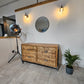Rustic Industrial Chest of Drawers – Wood & Metal Storage Cabinet - DK Fabrications