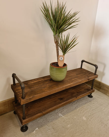 Shoe rack rustic industrial | UK Made - DK Fabrications