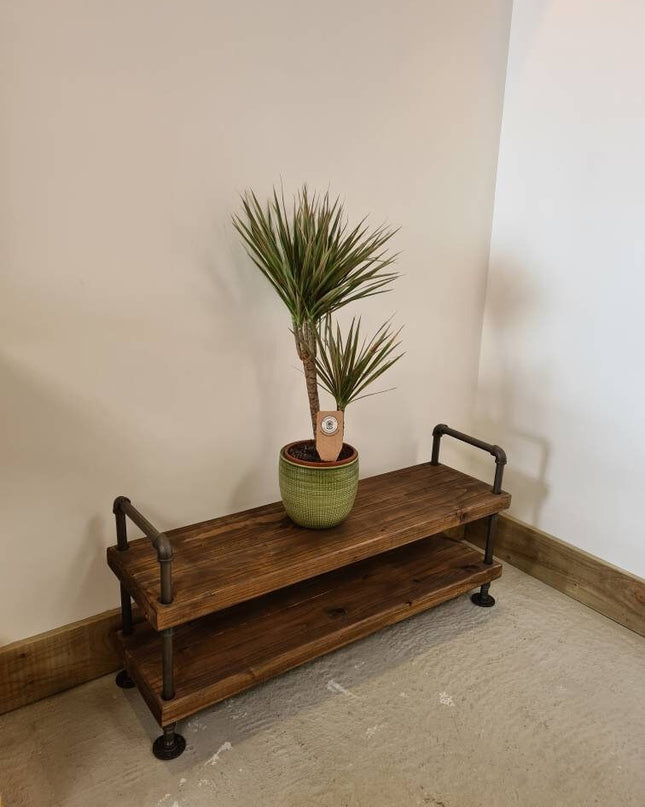 Shoe rack rustic industrial | UK Made - DK Fabrications