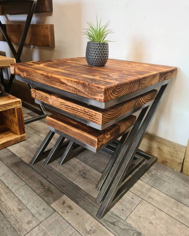 Nest of Tables Industrial | UK Made