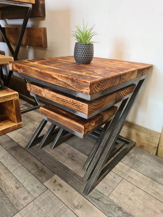 Nest of Tables Industrial | UK Made