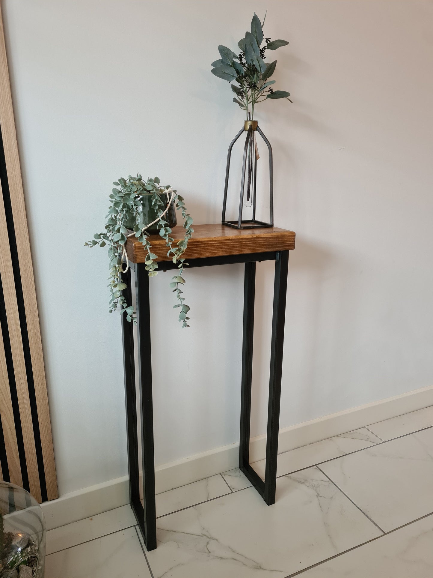 Side table Industrial handmade