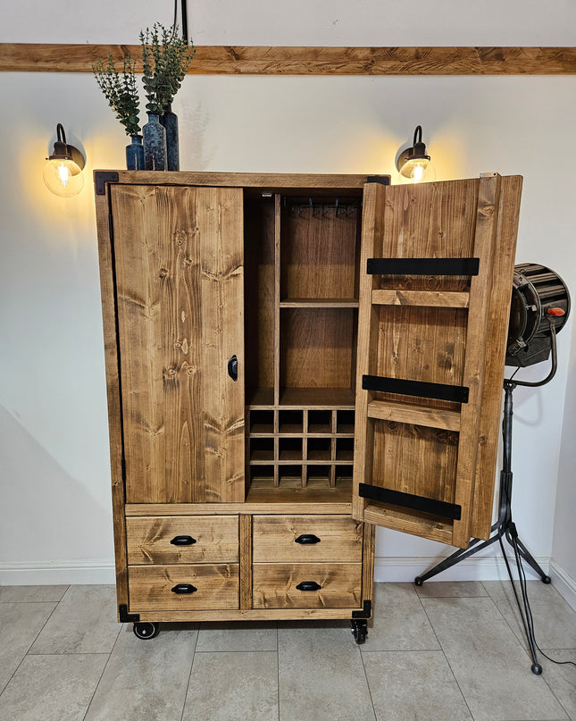 Industrial drinks cabinet | UK Made - DK Fabrications