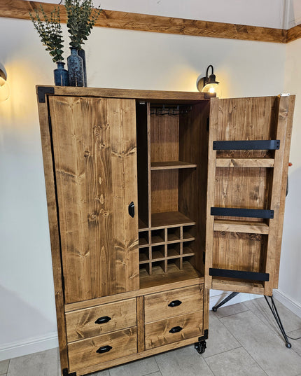 Industrial drinks cabinet | UK Made - DK Fabrications