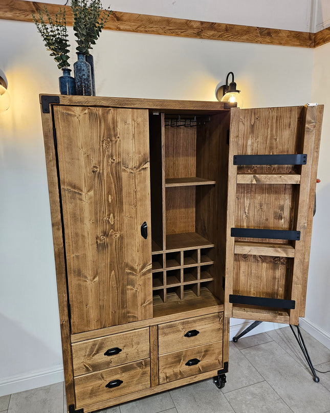 Industrial drinks cabinet | UK Made - DK Fabrications