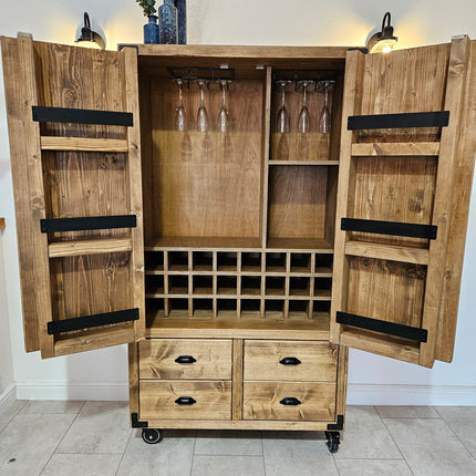 Industrial drinks cabinet | UK Made - DK Fabrications