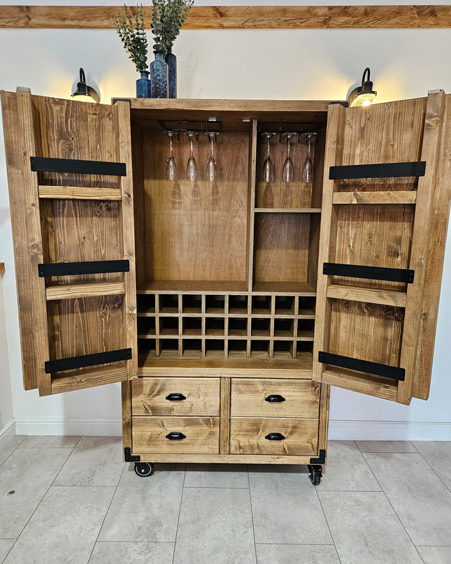 Industrial drinks cabinet | UK Made - DK Fabrications