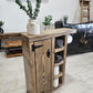 Bathroom cupboard storage handmade