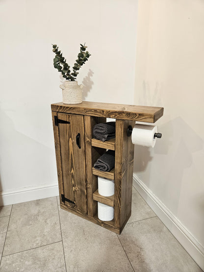 Bathroom cupboard storage handmade