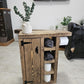 Bathroom cupboard storage handmade
