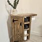 Bathroom cupboard storage handmade