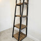 Ladder Bookshelf – Industrial Ladder Shelf for Storage & Display - DK Fabrications