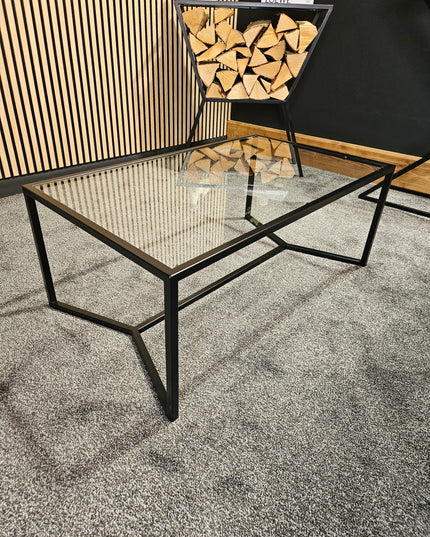 Glass coffee table|UK Made - DK Fabrications