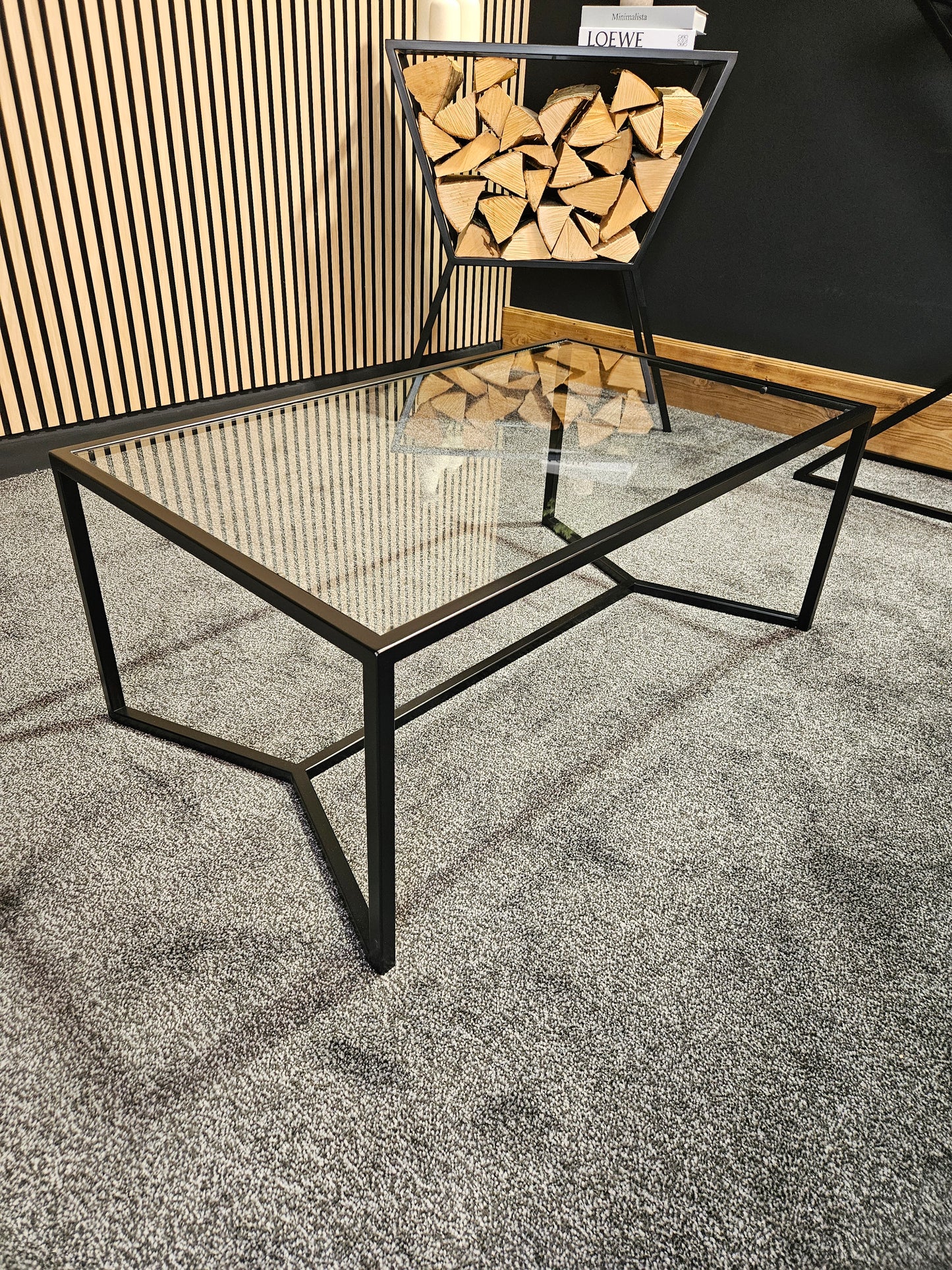 Glass coffee table|UK Made - DK Fabrications