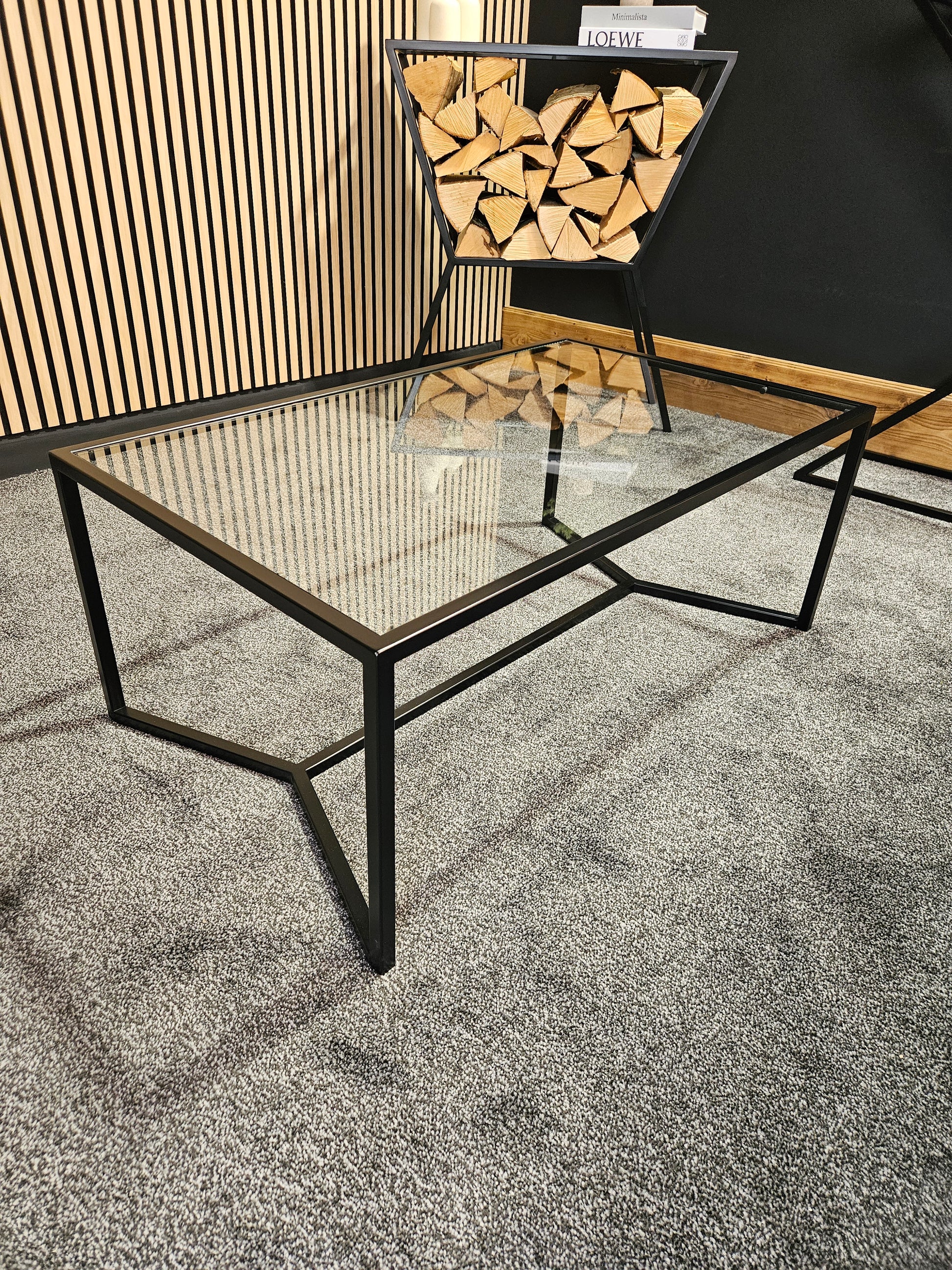 Glass coffee table|UK Made - DK Fabrications