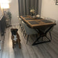Chunky Dining Table – Handmade Farmhouse Dining Table in Solid Wood | UK Made