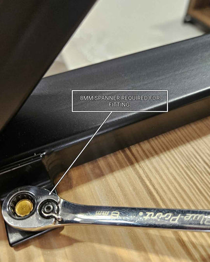 Industrial Dining Table-A Frame  legs-Matt black | UK Made