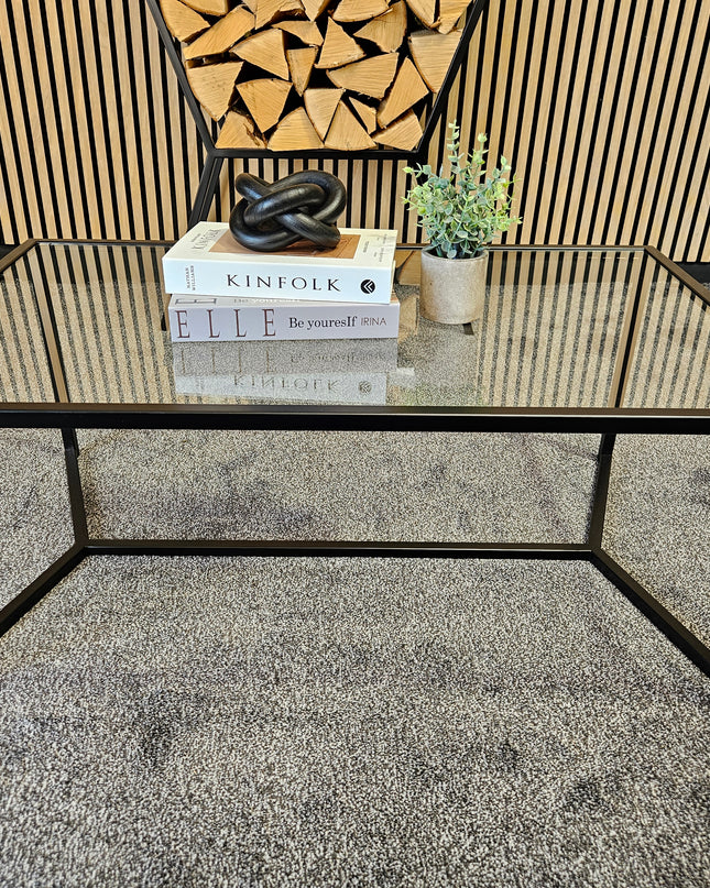 Glass coffee table|UK Made - DK Fabrications