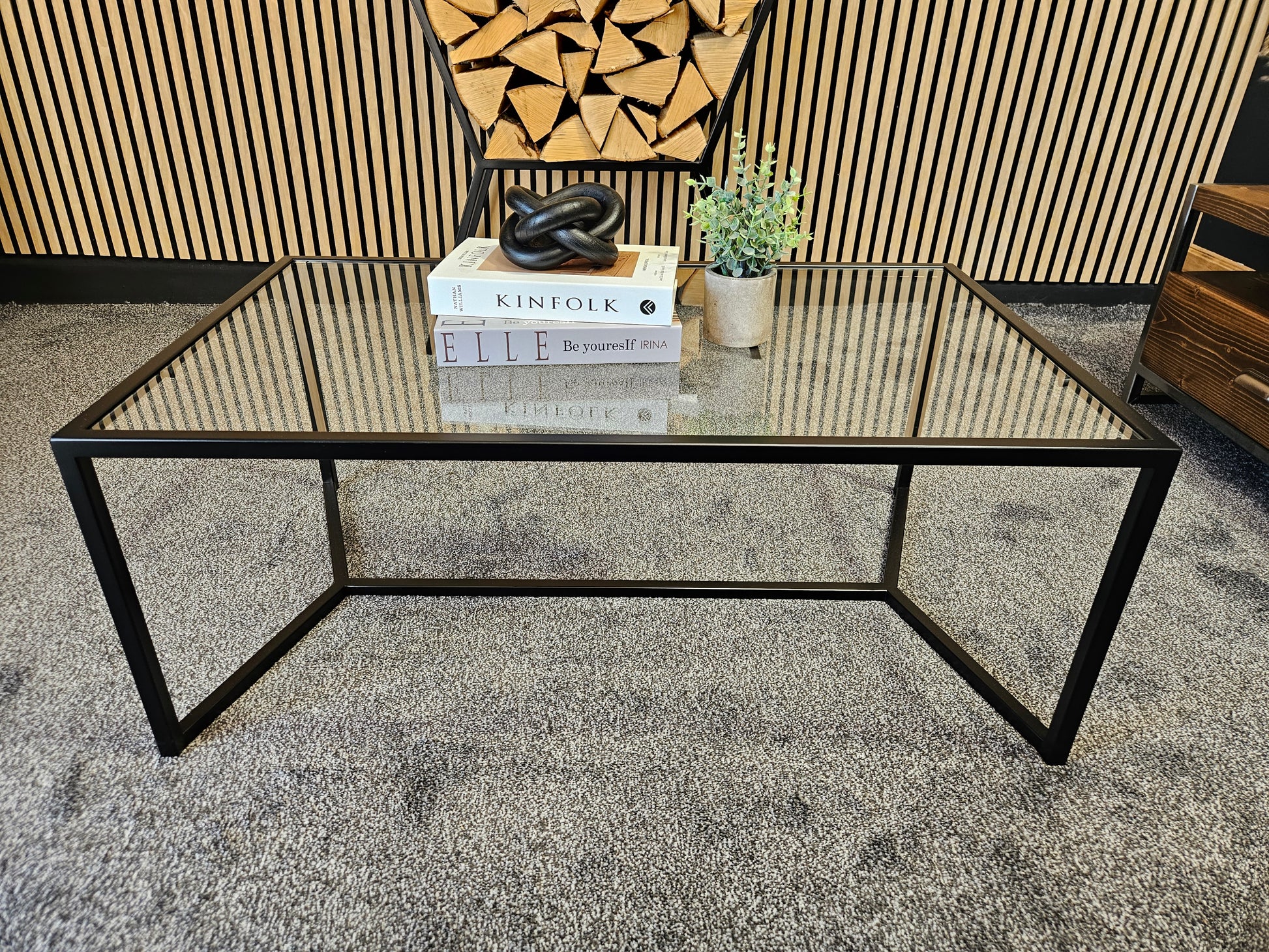 Glass coffee table|UK Made - DK Fabrications