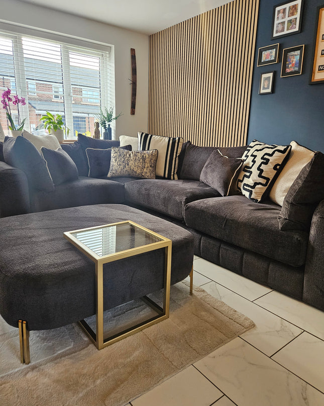Cantilever ottoman table - DK Fabrications