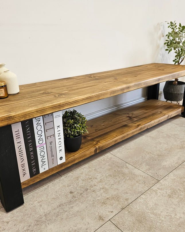 TV Stand-media unit-Rustic | UK Made - DK Fabrications