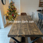 Chunky Dining Table – Handmade Farmhouse Dining Table in Solid Wood | UK Made