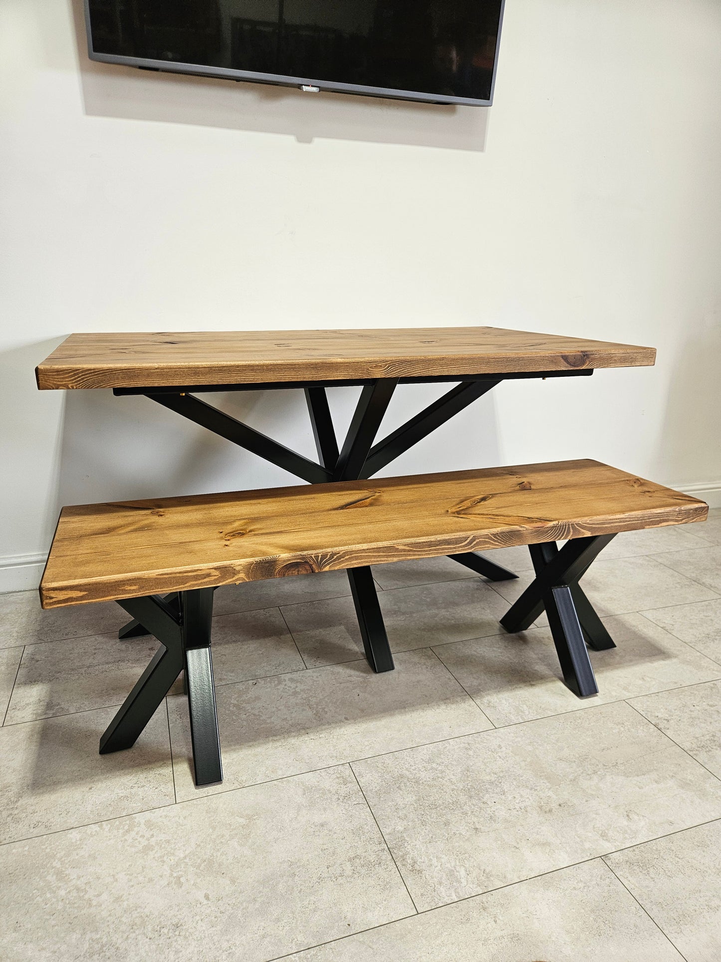 Matching bench