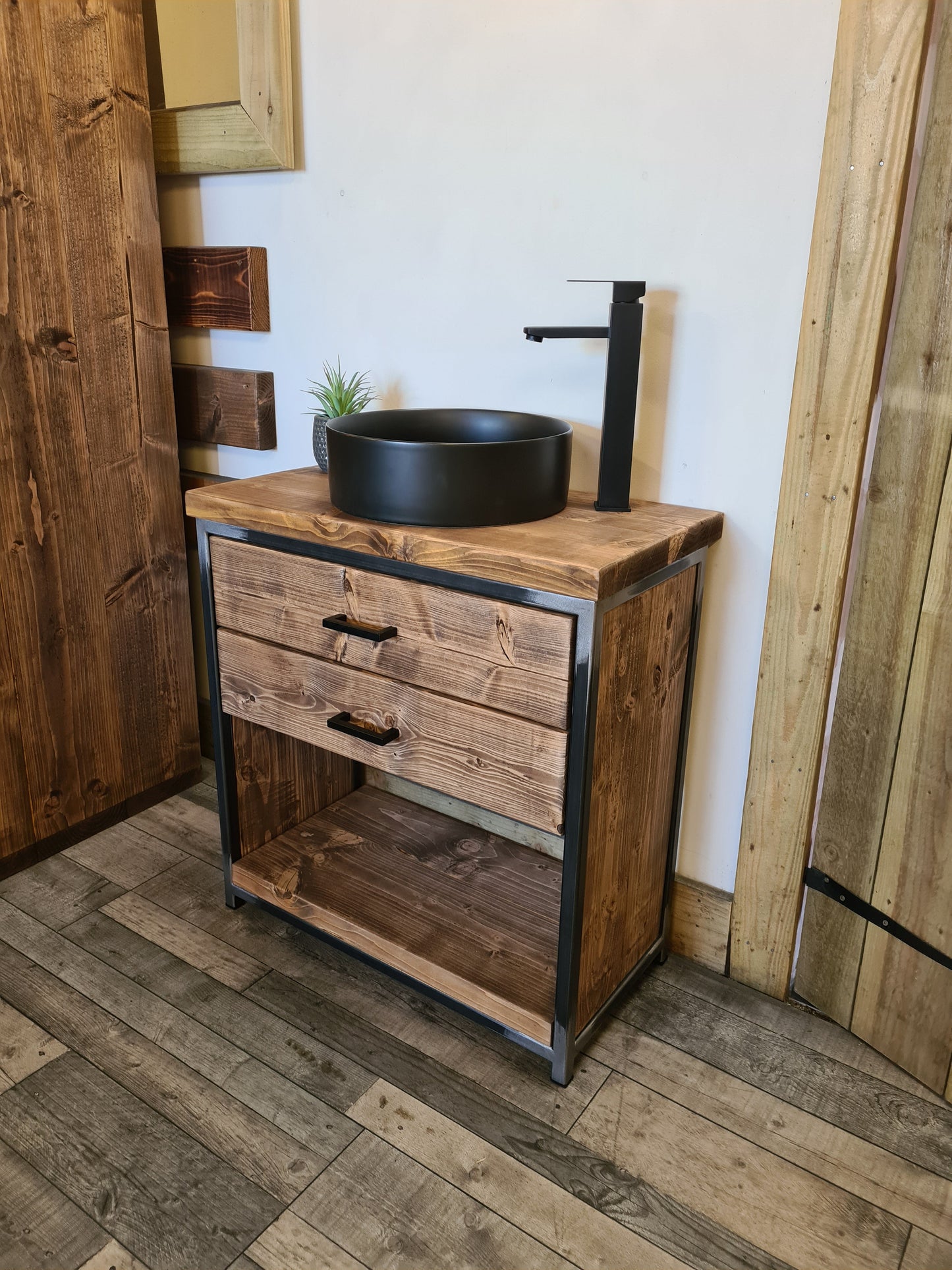 Industrial Vanity Unit without basin
