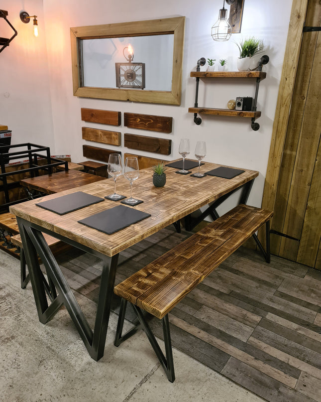 Industrial Dining table-unique | UK Made