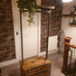 Industrial Rustic Clothes Rail – Solid Wood & Metal - DK Fabrications