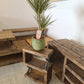 Handmade Rustic Side Table – Solid Wood Accent Table - DK Fabrications