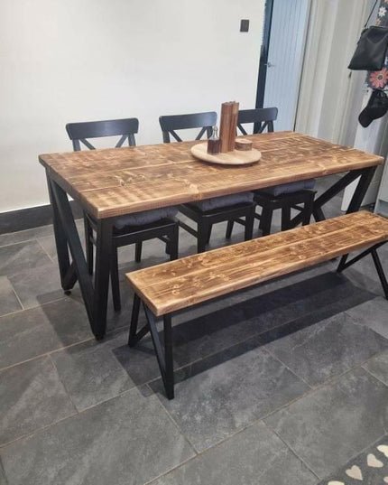 Industrial Dining table-unique | UK Made