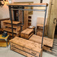 Industrial Rustic Clothes Rail – Solid Wood & Metal - DK Fabrications