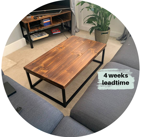 Coffee Table Reclaimed Timber Square