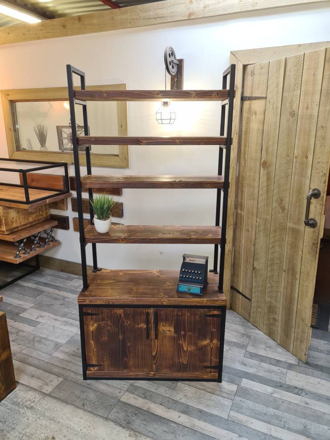 Bookshelf With Storage