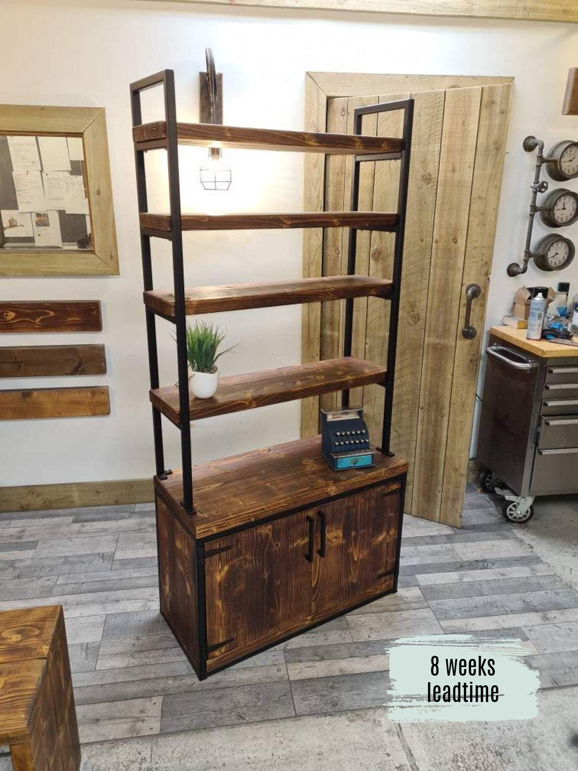 Bookshelf With Storage