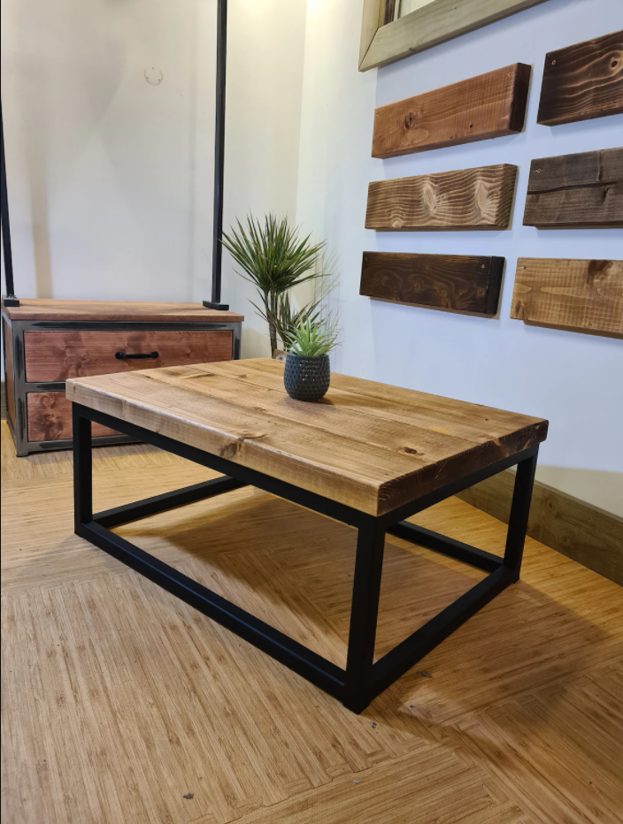 Coffee Table Reclaimed Timber Square